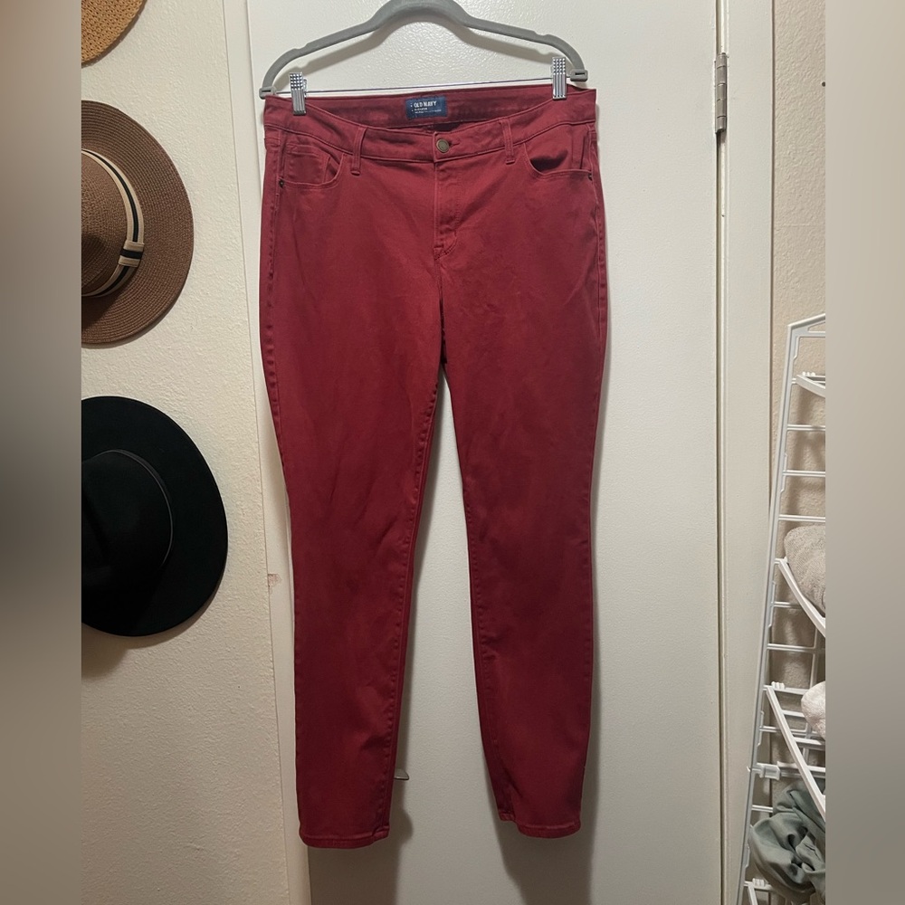 Rockstar Cherry Red Pants